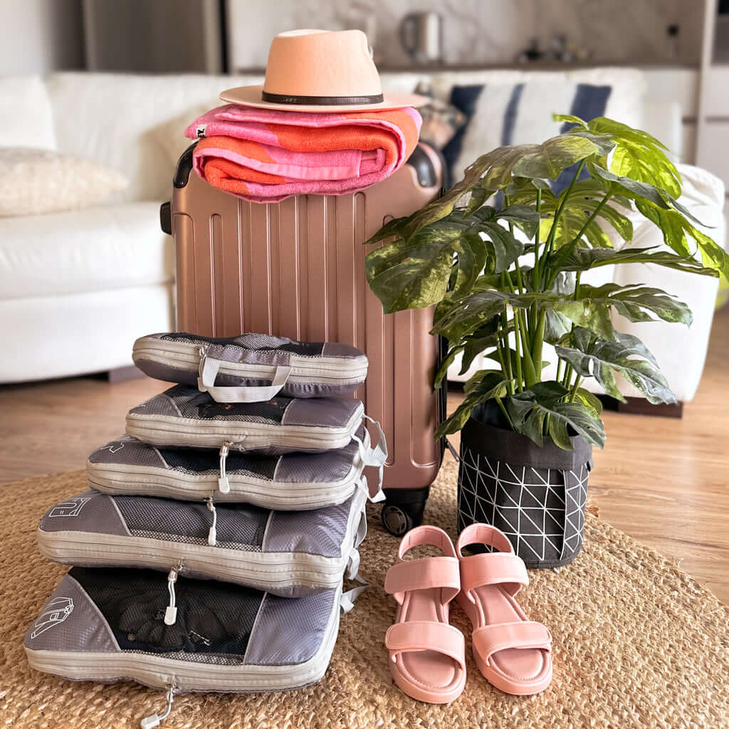 Packzy – Sett med 5 komprimeringskuber
