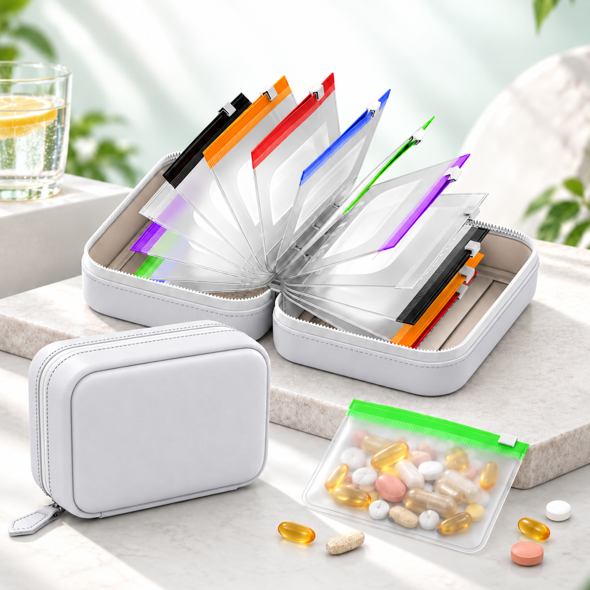 Pillfolio – Kompakt pilleetui