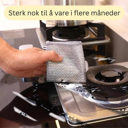StålKlut – Sterk og ripefri rengjøringsklut