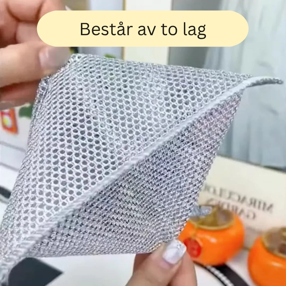 StålKlut – Sterk og ripefri rengjøringsklut
