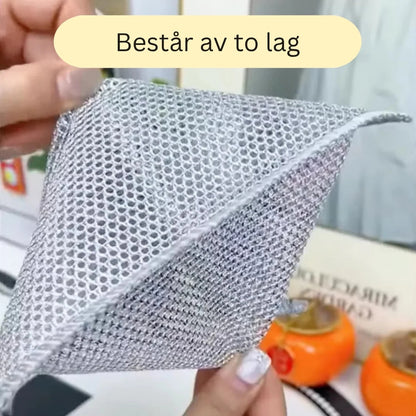 StålKlut – Sterk og ripefri rengjøringsklut