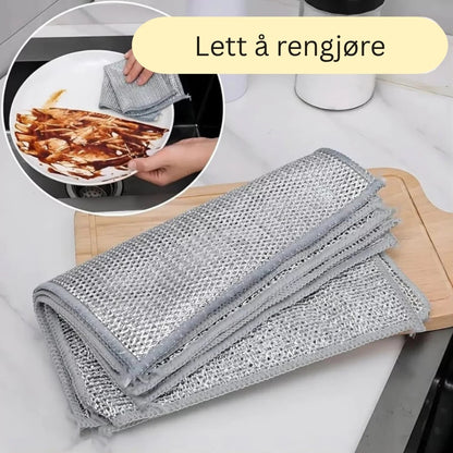 StålKlut – Sterk og ripefri rengjøringsklut