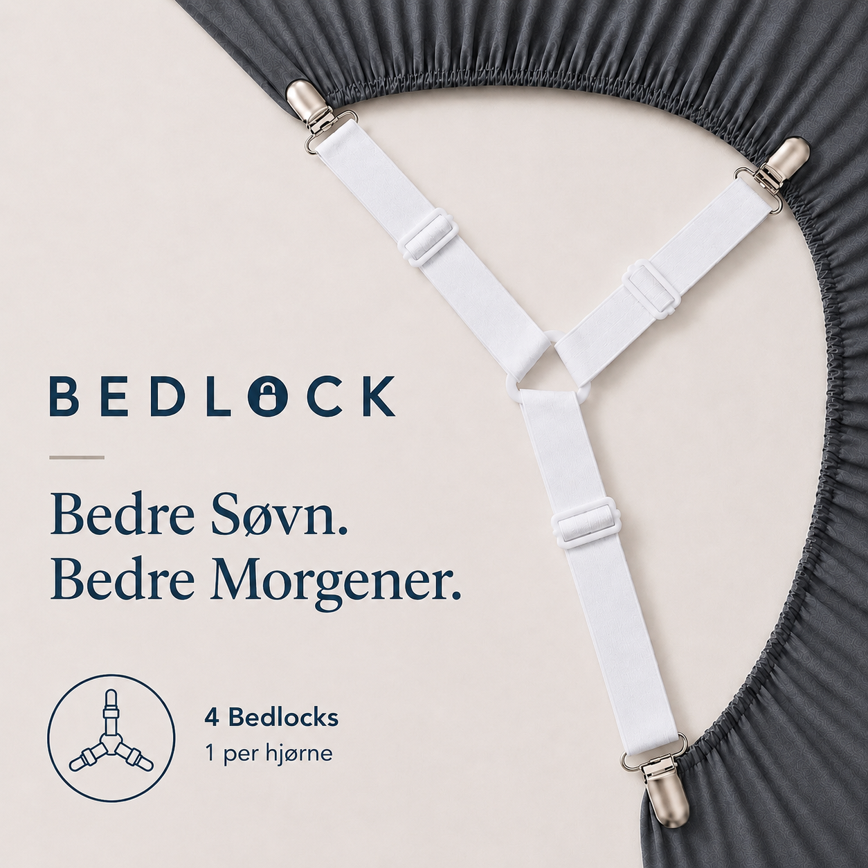 Bedlock – Lås fast lakanet. Lås opp søvnen.