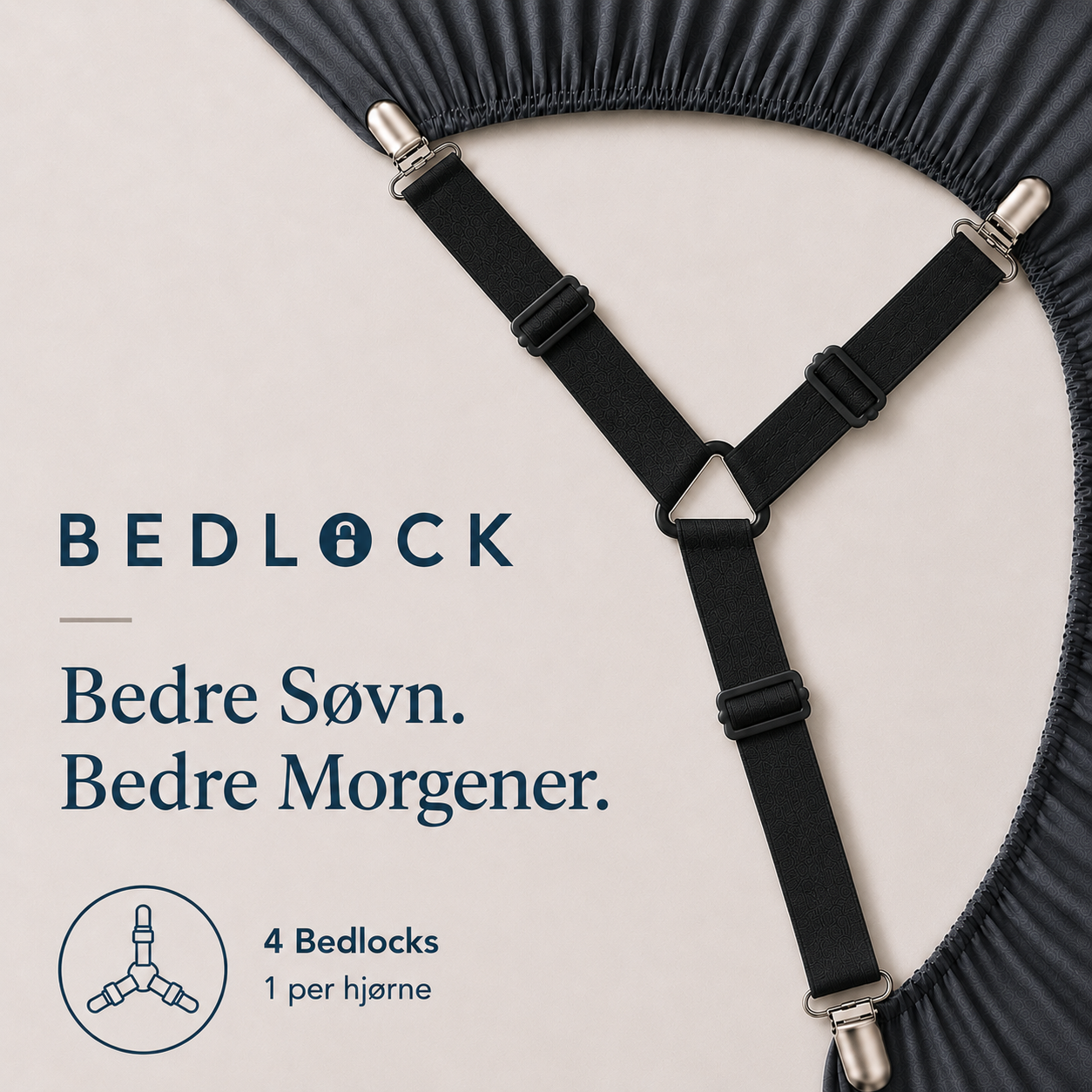 Bedlock – Lås fast lakanet. Lås opp søvnen.