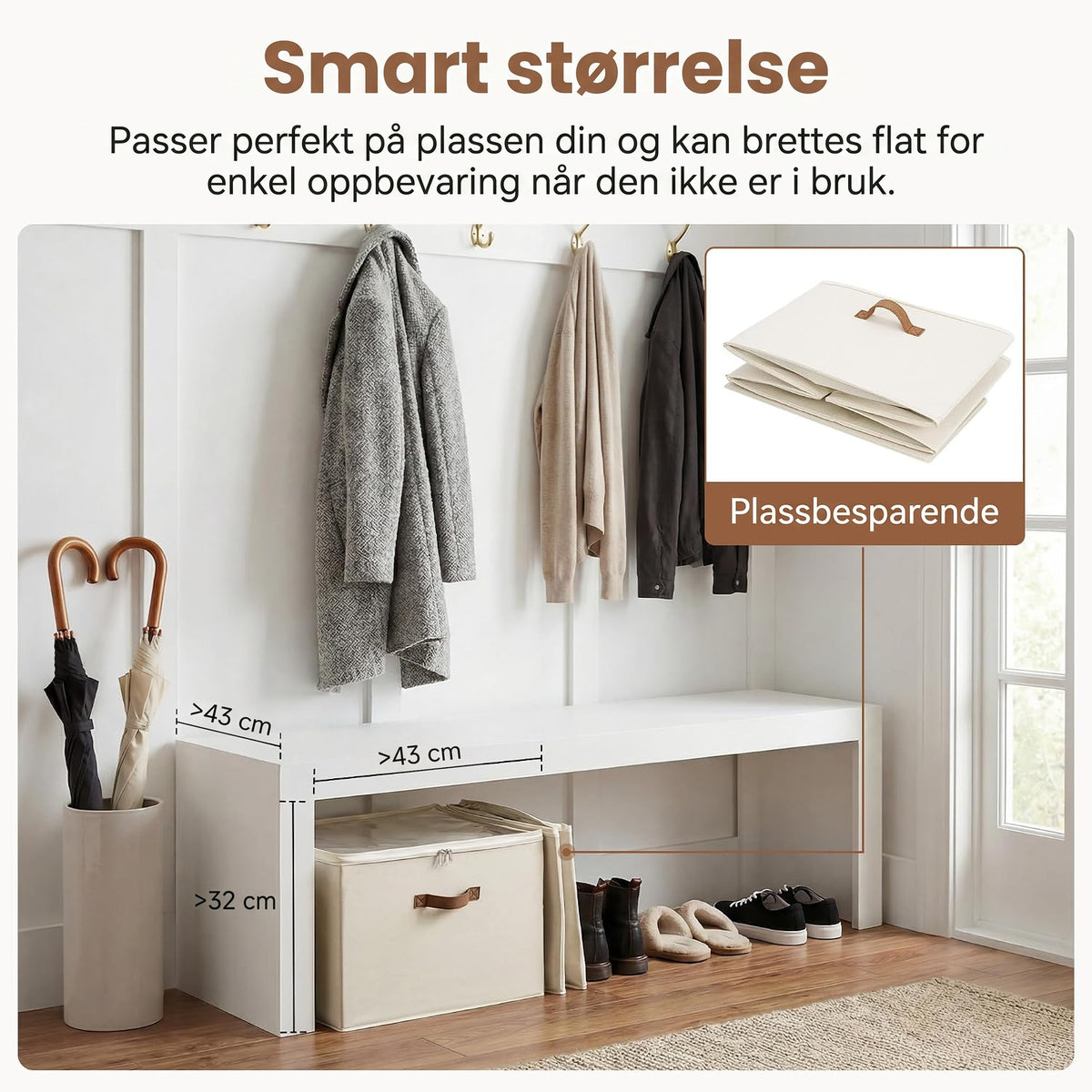 Stapelo – Justerbar oppbevaringsboks for sko & klær