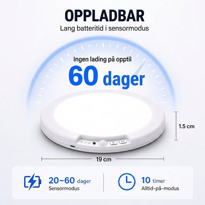 Lumora – Magnetisk Trådløs Taklampe
