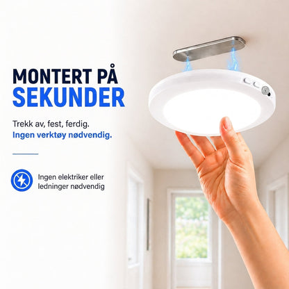 Lumora – Magnetisk Trådløs Taklampe